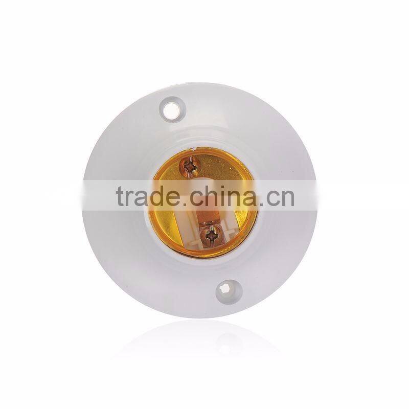 E27 Socket Lamp Base Holder Bulb Adapter Round Screw LED Light Fixing Fitting Socket Connector