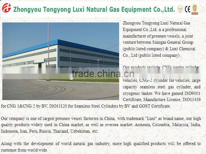 317 CNG cascade storage and gas station equipment