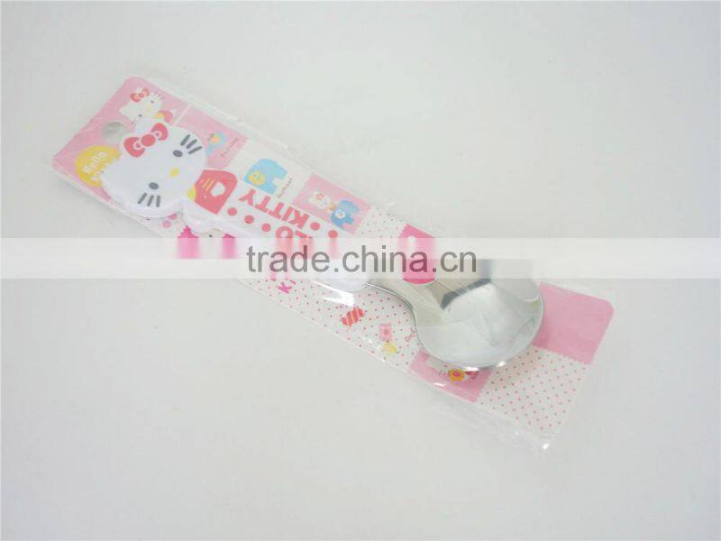 Hot selling with high grade plastic handle spoon