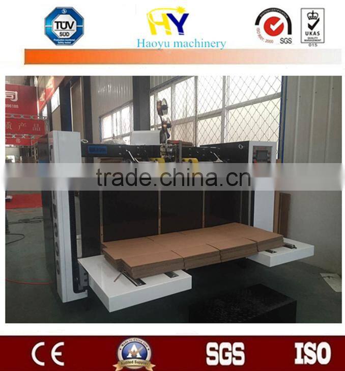 Corrugated box stitcher carton stapler stitching machine