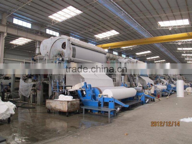 small toilet/ tissue paper making machine