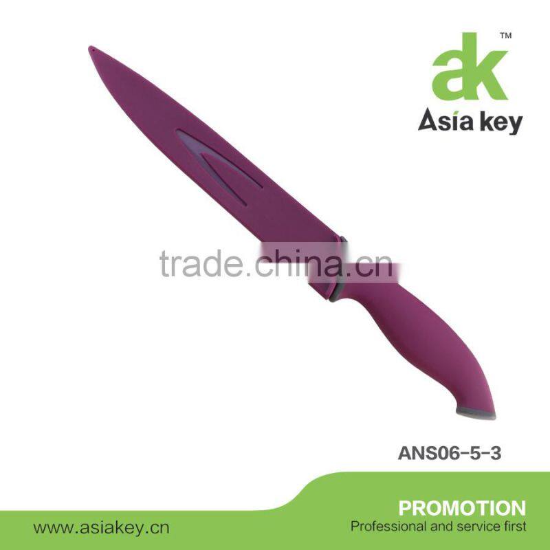 Promotion Non-stick Carving knife whith a knife sheath, Cooking knife