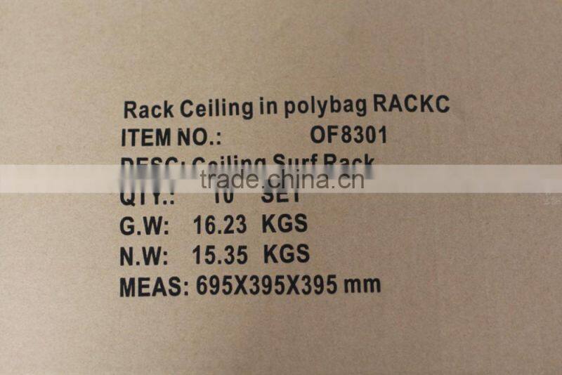 2016 Hot Sale Steel Surfboard Storage Rack Wall SUP Rack