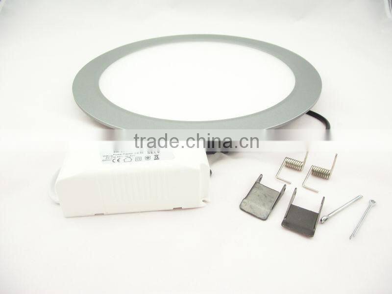 8W/10W/15W/18W Dimmable LED Round Panel Light, Ultra Slim Only 14.5mm