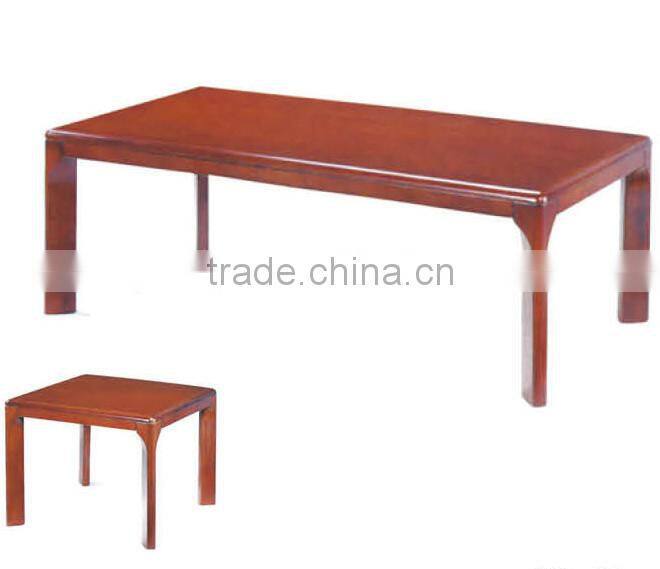 Hot sale mahogany wood end table/classic wooden coffee table