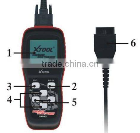 OBD 2 Gasoline Diagnostic Tool Auto Scanner For VM/AUDI Cars