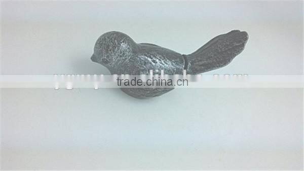 wedding party favor decoration--Antiqued Bird love bird place name card holder