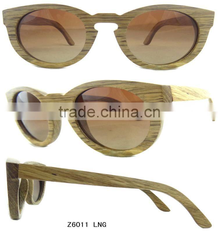 Unique Custom Handmade Cat Eye Wooden Sunglasses