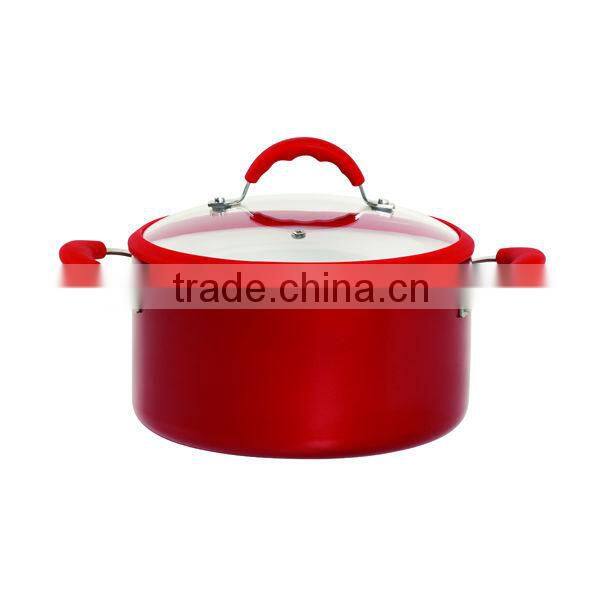 1.5gal Ceramic coating saucepot XJ-12606