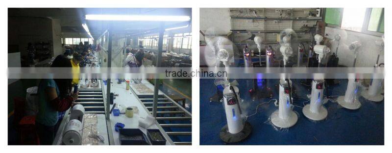 16 inch Plastic Stand mist fan Oscillating fan