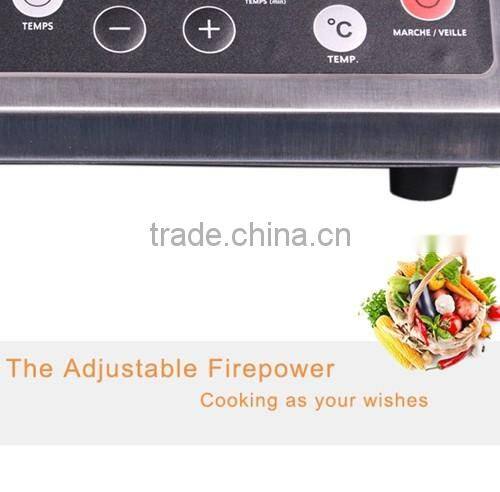 Commercial electric cooker ceramic induction