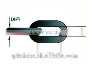 High tensility chain for mining