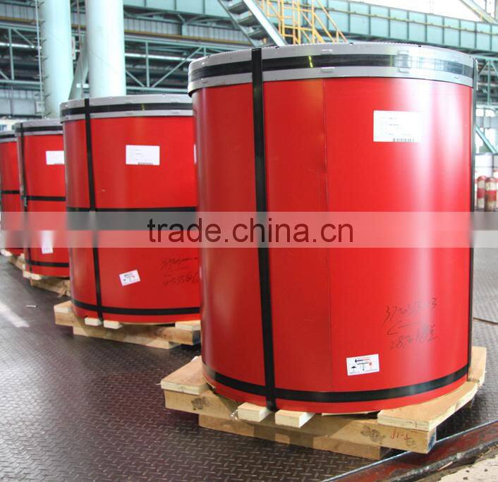 wholesale Cheap Metal Light Weight Galvanized Prepainted red Roofing Steel Material / PPGI GI Corrugated Structural Sheet