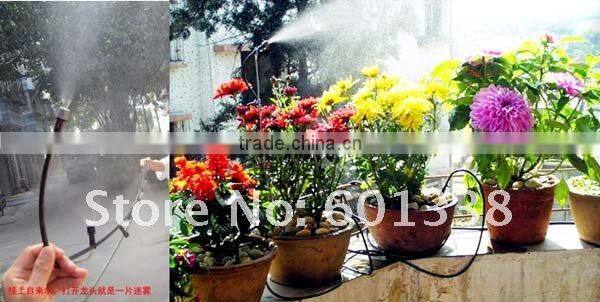 Watering and Irrigation Line, Patio Misting Line, Garden Misting Kits, Water Cooling Kits, Outdoor Cooling Kits