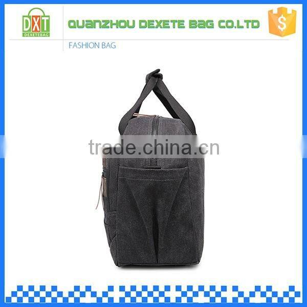 Vintage style canvas waterproof duffel custom cheap sport bag