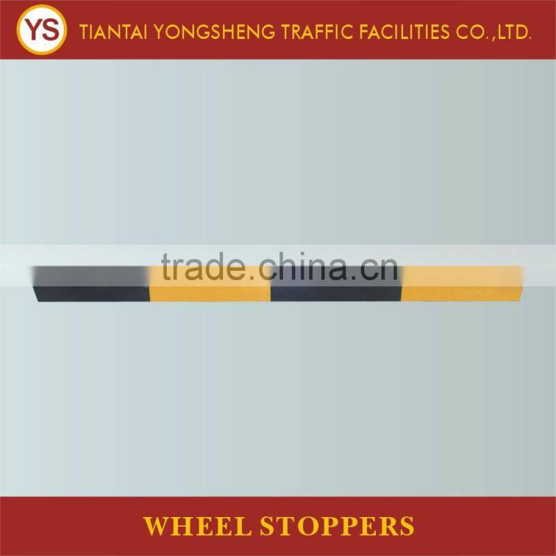 Yellow and Black Rubber Speed Humps