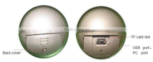 720P solar dvr with hidden camera