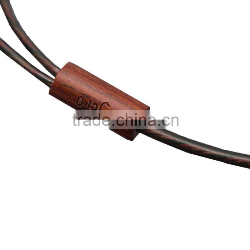 Shozy Zero HiFi wooden stereo dynamic in ear earphones ie8 ie800 custom earphones