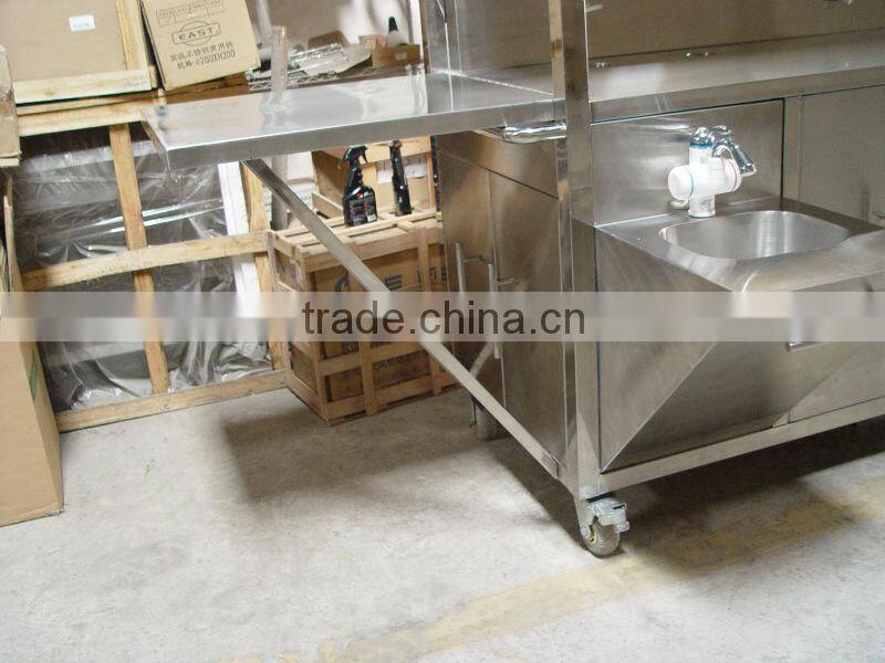 Customized Mobile Outdoor Street Vending Trailer/ Outdoor Retail Kiosks Coffee Cart Design