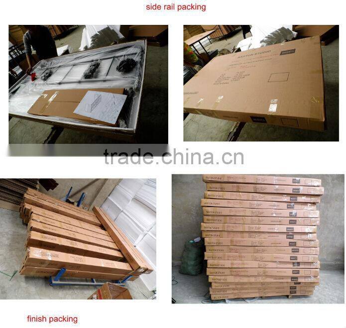 single daybed/ sofa bed with single size trundle bed in white