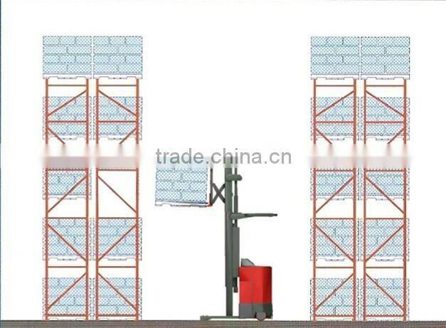 warehouse double deep storage rack