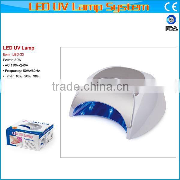 Professional led uv nail lamp/light for nails 32w