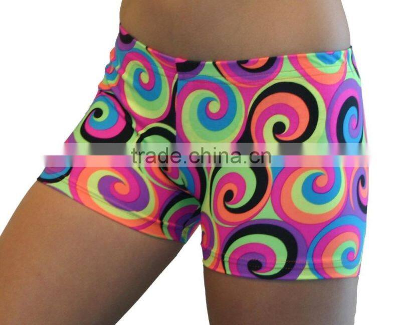 Custom Women Yoga Fitness wholesale Compression Shorts
