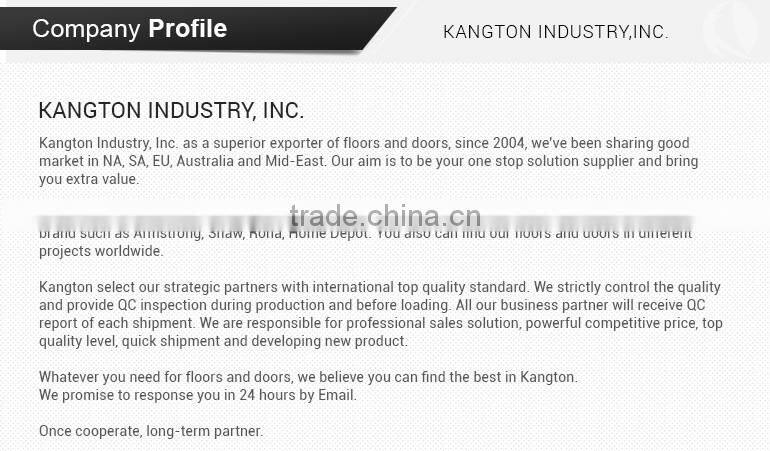 Fashionable Indoor anti slip wood like luxury Vinyl Flooring