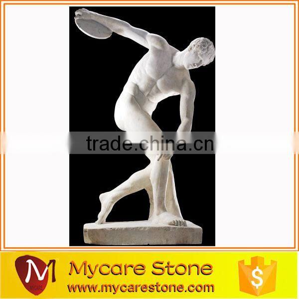 Chinese marble ancient figure, stone statue on sale