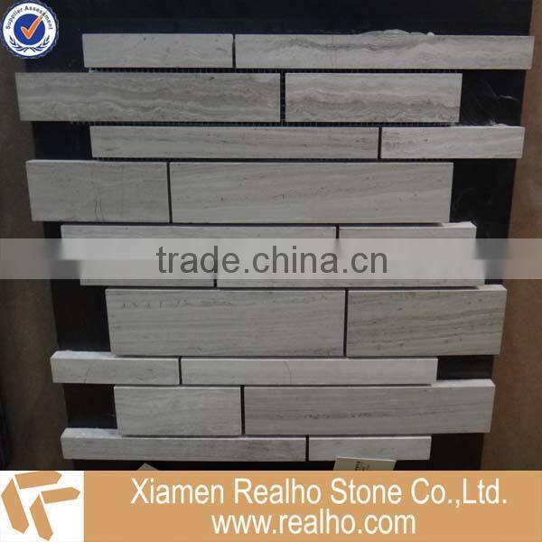 classico botticino hexagonal marble mosaic tiles