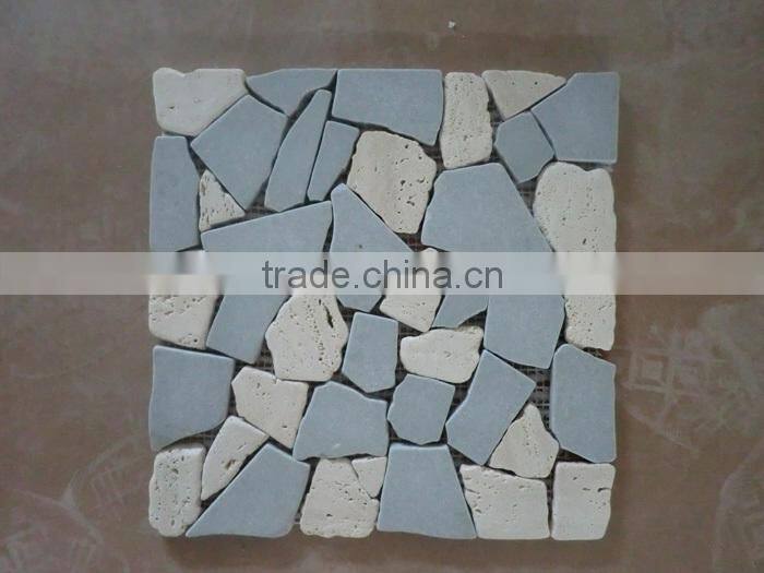 Yunfu interlocking mosaic marble stone tiles