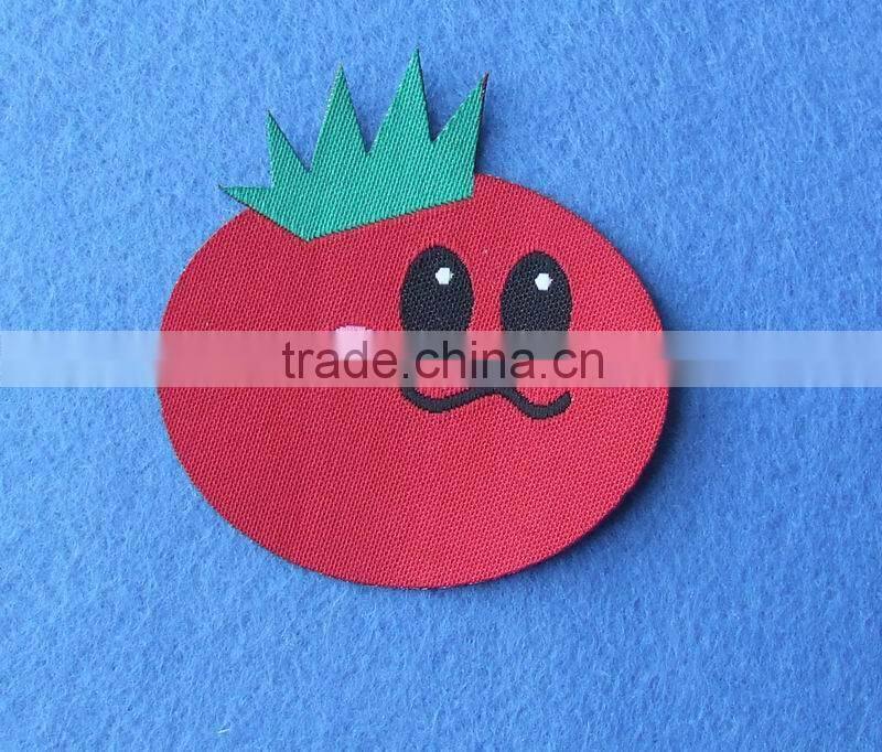 garment woven damask care label