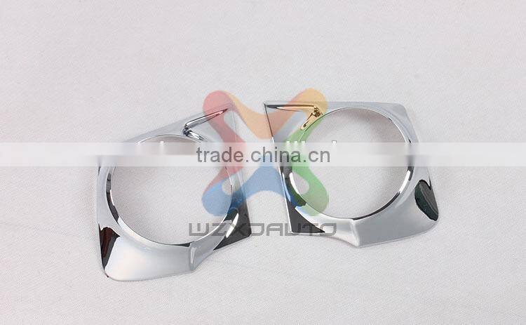 FOR MITSUBISHI TRITON L200 TRITON/L200 2015 CHROME FRONT FOG LAMP LIGHT COVER