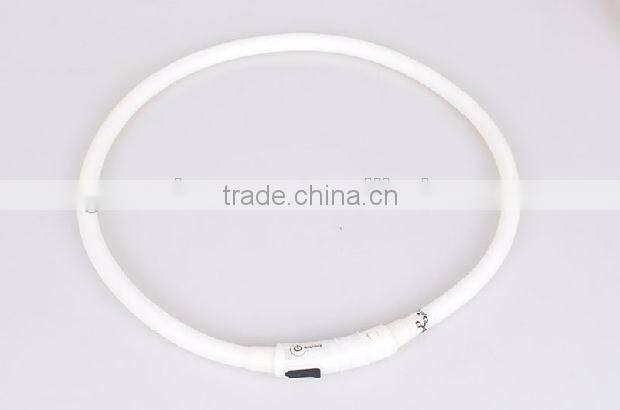 New Usb Rechargeable Led Flashing Dog Collar