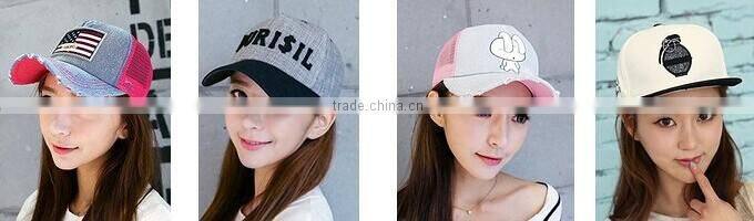 Stars Artwork Jeans And Mesh 5 Panel Custom Baseball Hat/ Baseball Cap