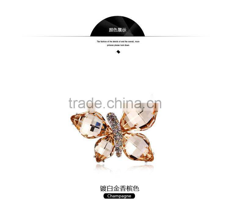 2013 winter fashionable wedding brooch earring set made with crystal 60089