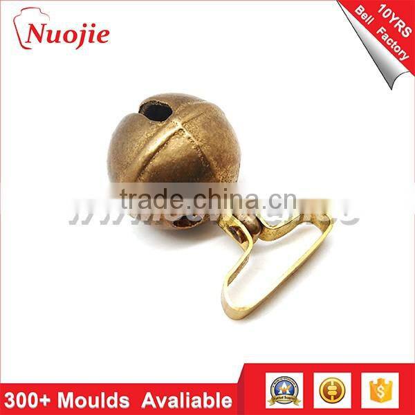 Wholesale 2.6" plated or painted color cow bell with cow print for cow and sheep