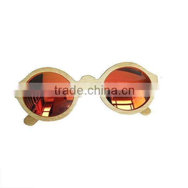 Natural custom bamboo and wood sunglasses