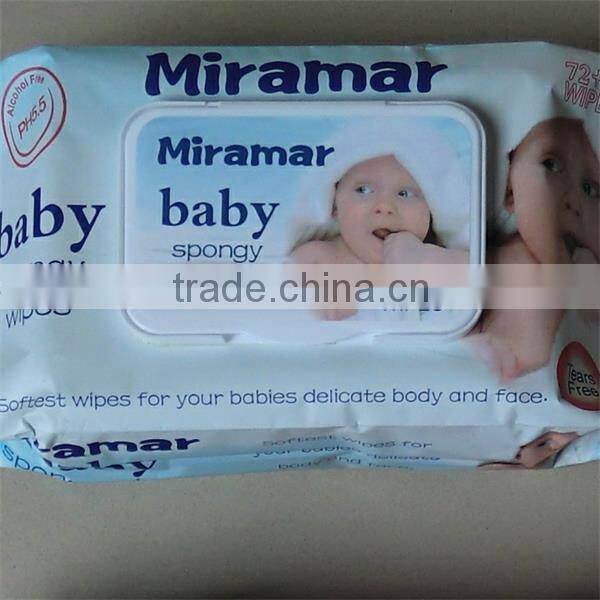 80pc canister tube packed comfort baby wipes, baby skin wet towel