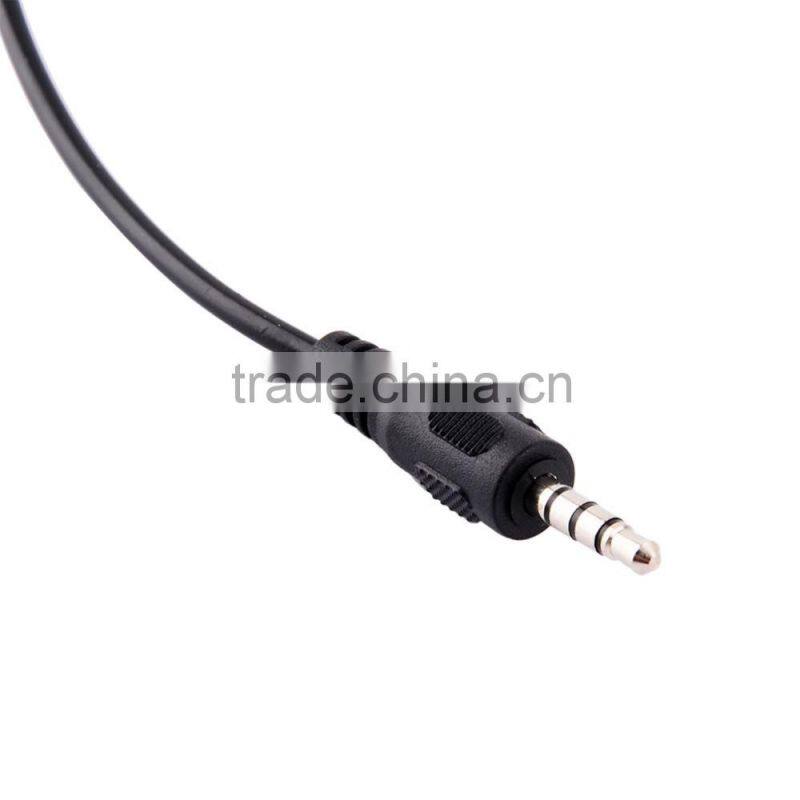 3.5mm Male AUX Audio Plug Jack to USB 2.0 Female Converter Cable Cord Car MP3 Audio Cable Line
