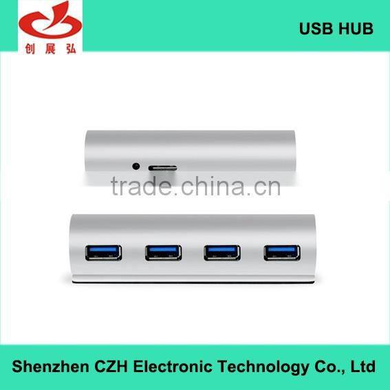Aluminum alloy 4 port usb 3.0 hub driver from usb hub suppliers