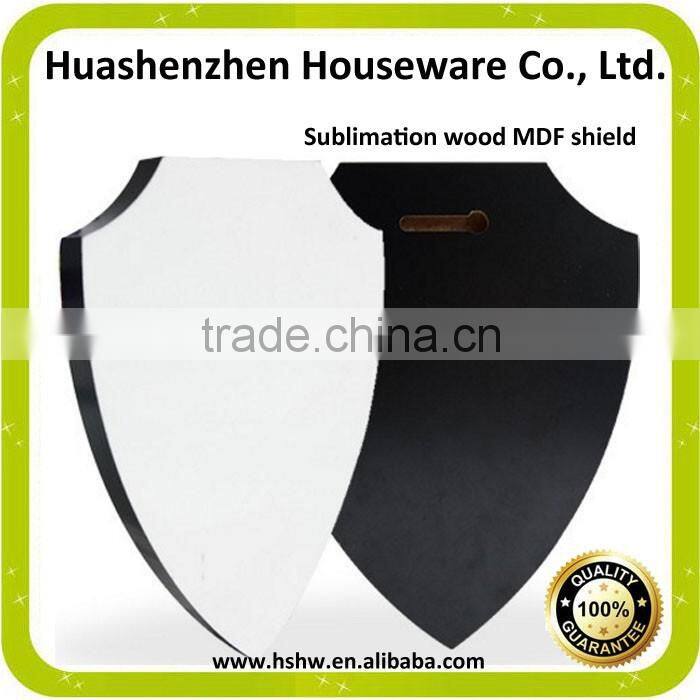 sublimation blank MDF 12mm shield for collection from China