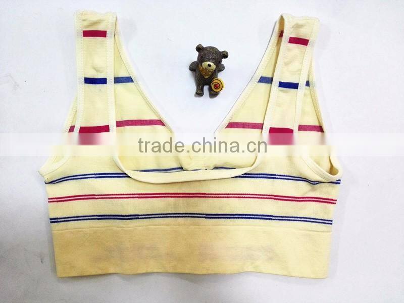 Shantou wireless woman hot sex girls hot sexy girl sport underwear yoga wear girl sport seamless bra