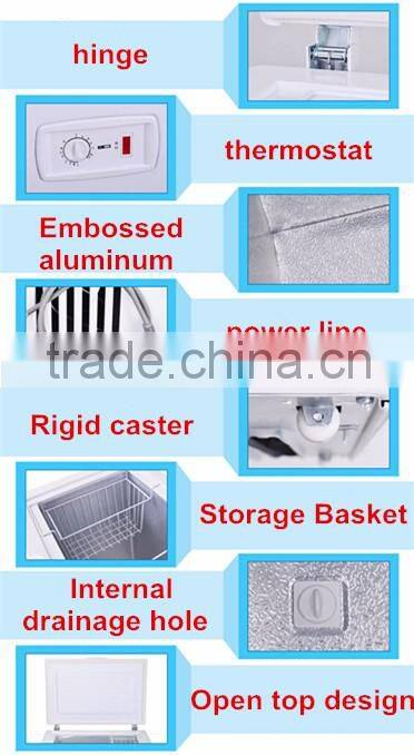 Single temperature Top open chest freezer 1000L