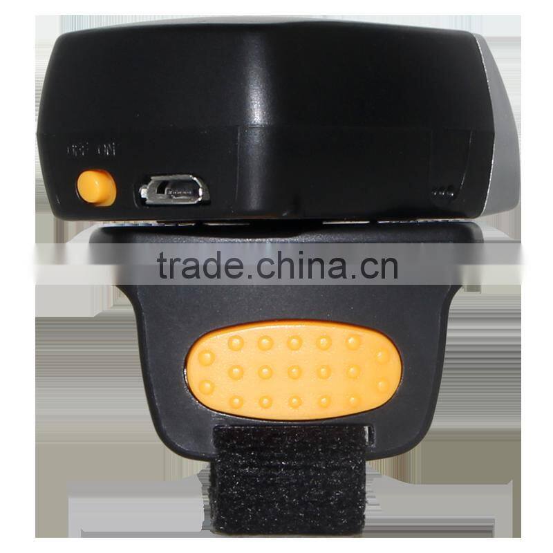 R2 2d mini bluetooth ring Anroid IOS system barcode reader