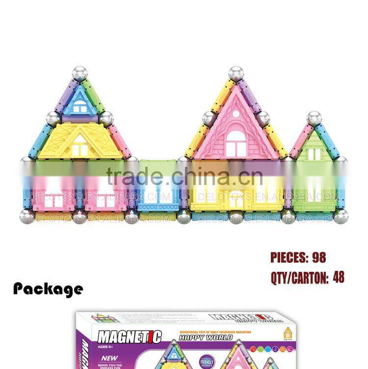 3D Magnetic building blocks DE0202009