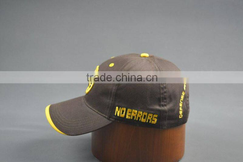 Fully customized baseball caps with Embroidery logo