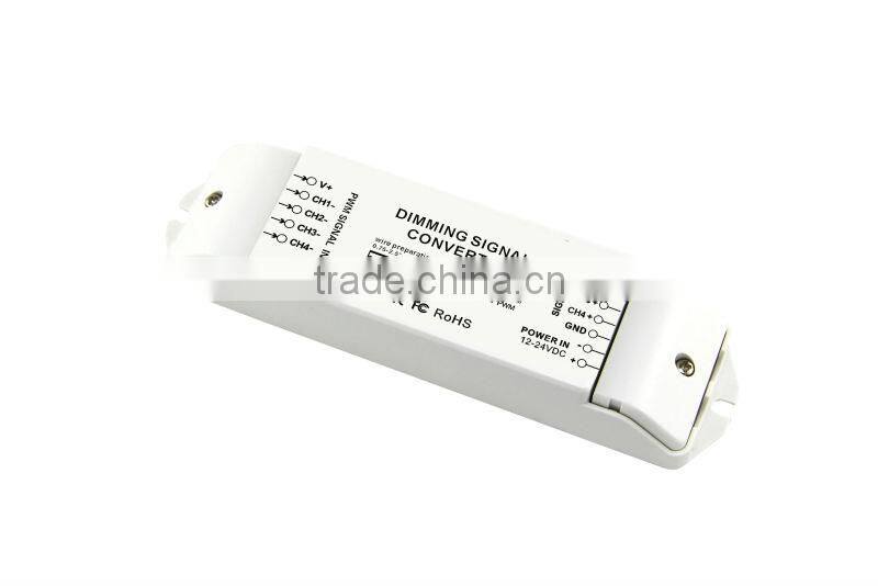 dc 12v -24v 4 channel pwm5v Signal Converter