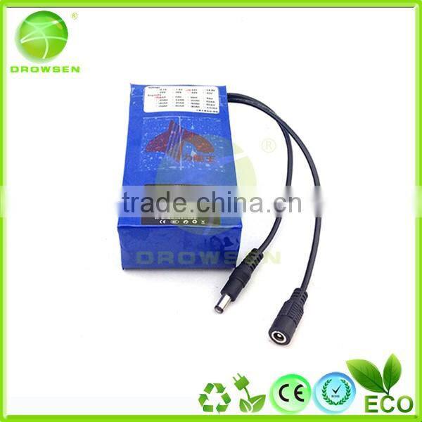 Long Lifespan 1 Year Warranty 12v 12ah Li ion Battery