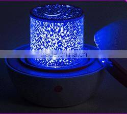 Emotional smart Bluetooth stereo music desk lamp small touch dimmer table lamp LED card lamp